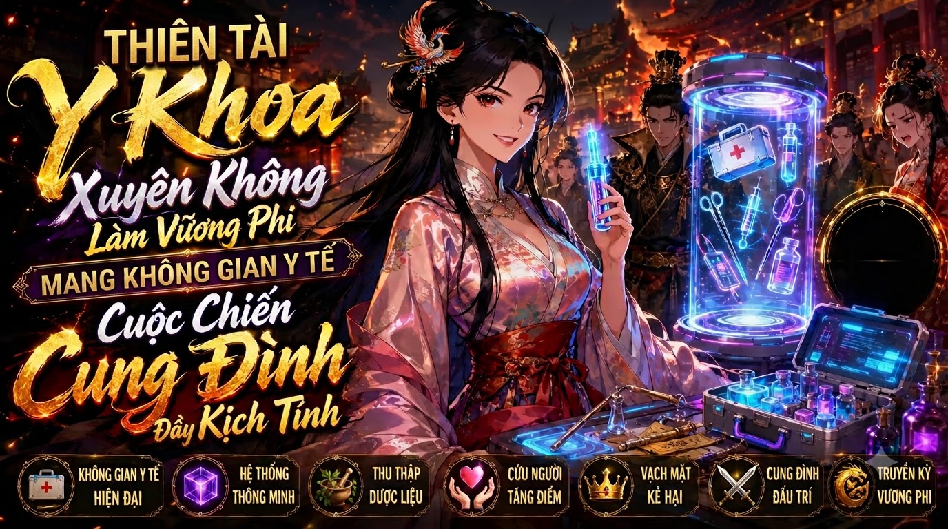 THIÊN TÀI Y KHOA XUYÊN LÀM VƯƠNG PHI MANG KHÔNG GIAN Y TẾ, CUỘC CHIẾN CUNG ĐÌNH KỊCH TÍNH