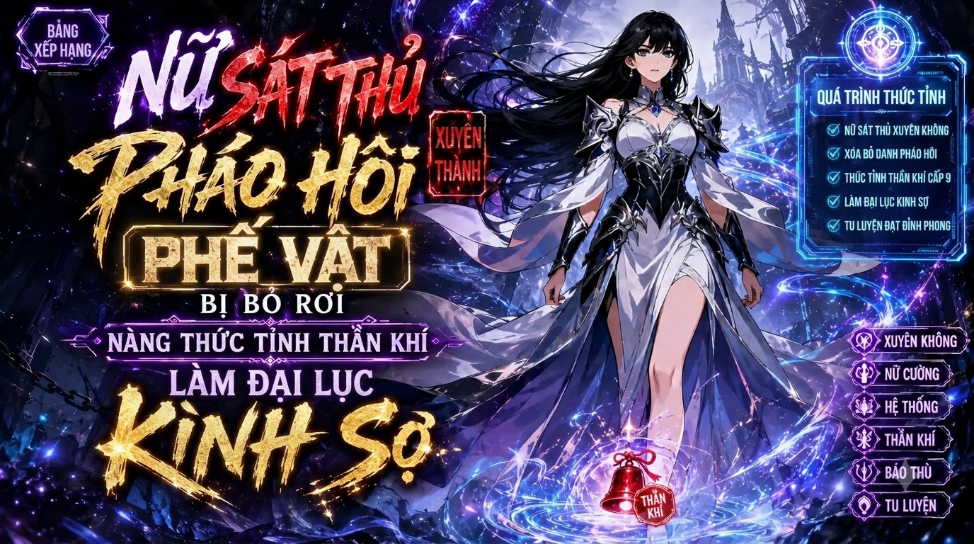 Nữ Sát Thủ Xuyên Thành Pháo Hôi Phế Vật Bị Bỏ Rơi Nàng Thức Tỉnh Thần Khí Làm Đại Lục Kinh Sợ