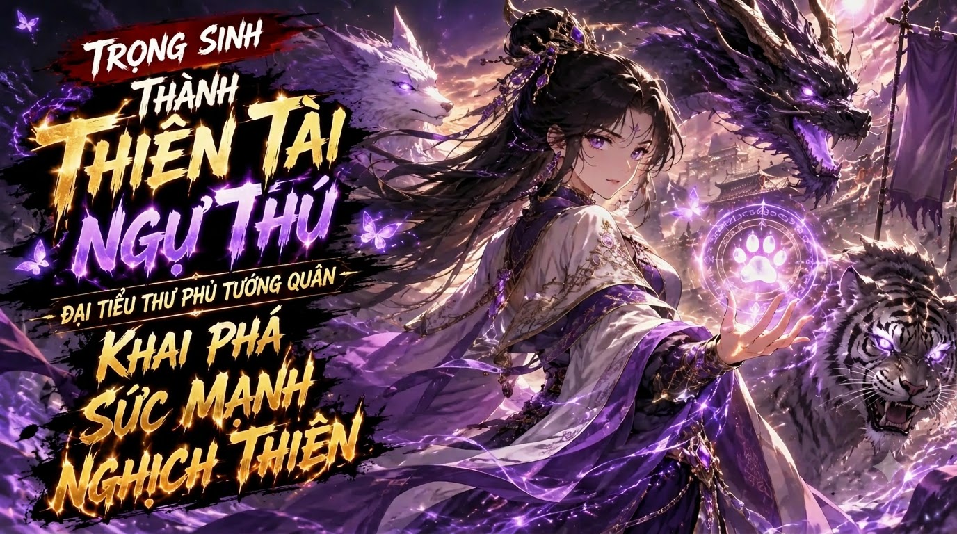 Trọng Sinh Thành Thiên Tài Ngự Thú Đại Tiểu Thư Phủ Tướng Quân Khai Phá Sức Mạnh Nghịch Thiên thumbnail