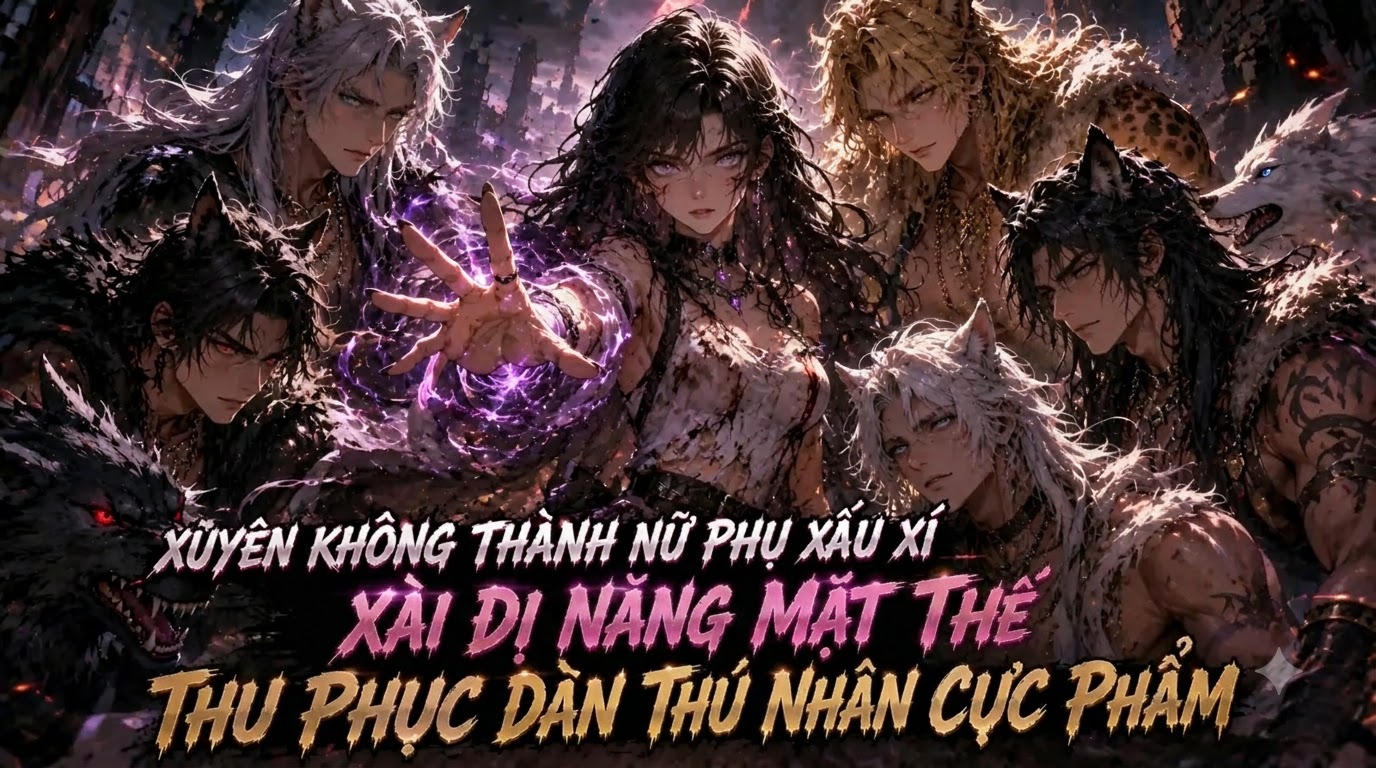 Xuyên Không Thành Nữ Phụ Xấu Xí Xài Dị Năng Mạt Thế Thu Phục Dàn Thú Nhân Cực Phẩm