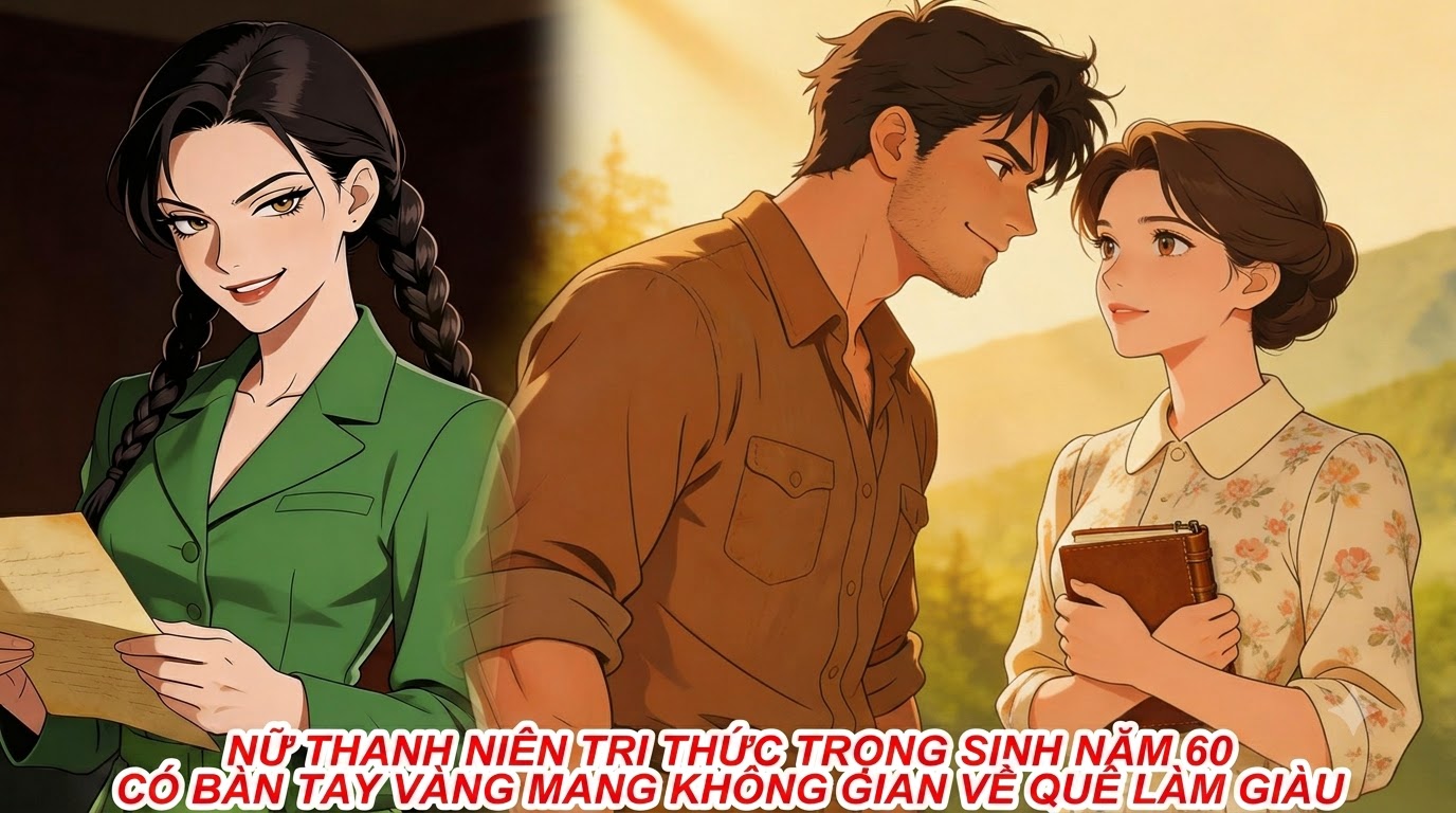Nữ Thanh Niên Tri Thức Trọng Sinh Năm 60 Có Bàn Tay Vàng Mang Không Gian Về Quê Làm Giàu