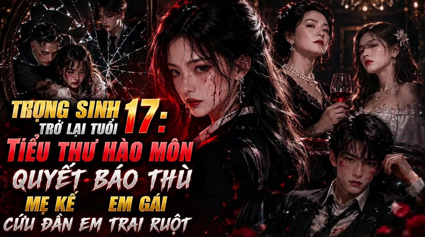TRỌNG SINH TRỞ LẠI TUỔI 17 TIỂU THƯ HÀO MÔN QUYẾT BÁO THÙ MẸ KẾ EM GÁI CỨU ĐÀN EM TRAI RUỘT