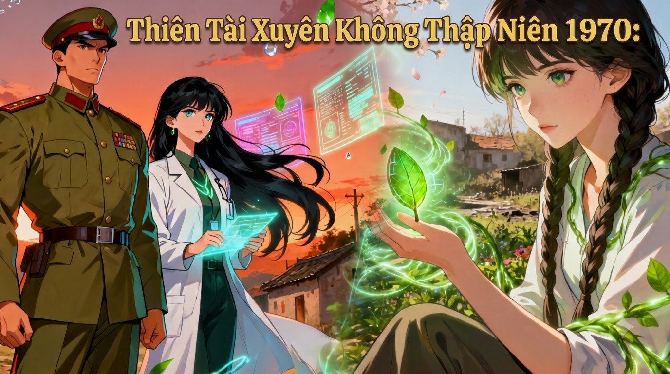 Thiên Tài Xuyên Không Thập Niên 70: Nhờ Năng Lực Hệ Mộc Từ Bị Khinh Miệt Cứu Làng