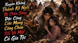 Xuyên Không Thành Kẻ Ngốc Bị Chôn Sống, Đặc Công Cứu Công Chúa Rồi Vả Mặt Gia Tộc cover