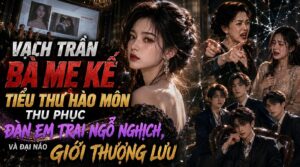 VẠCH TRẦN BÀ MẸ KẾ TIỂU THƯ HÀO MÔN THU PHỤC ĐÀN EM TRAI NGỖ NGHỊCH, ĐẠI NÁO GIỚI THƯỢNG LƯU cover