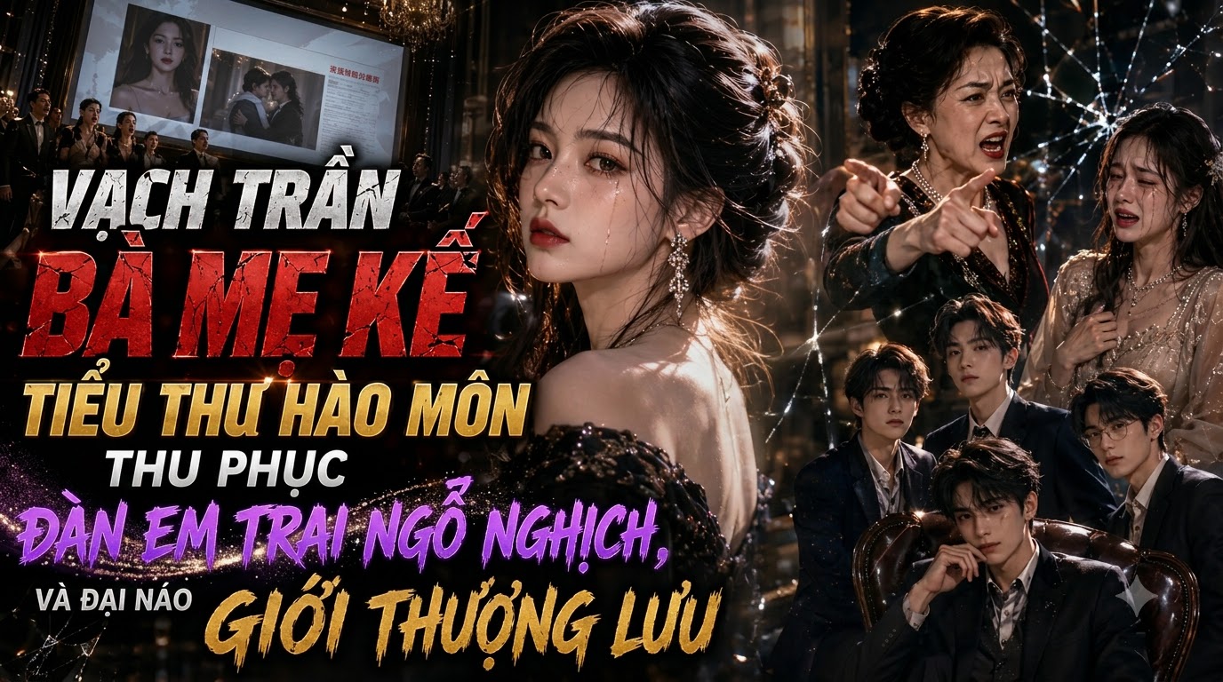 VẠCH TRẦN BÀ MẸ KẾ TIỂU THƯ HÀO MÔN THU PHỤC ĐÀN EM TRAI NGỖ NGHỊCH, ĐẠI NÁO GIỚI THƯỢNG LƯU
