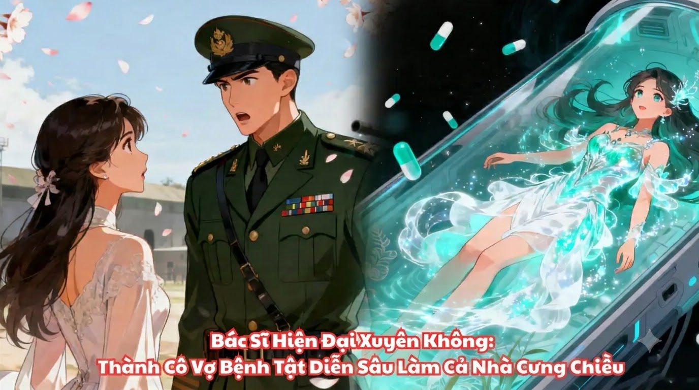 Bác Sĩ Hiện Đại Xuyên Không: Thành Cô Vợ Bệnh Tật Diễn Sâu Làm Cả Nhà Cưng Chiều