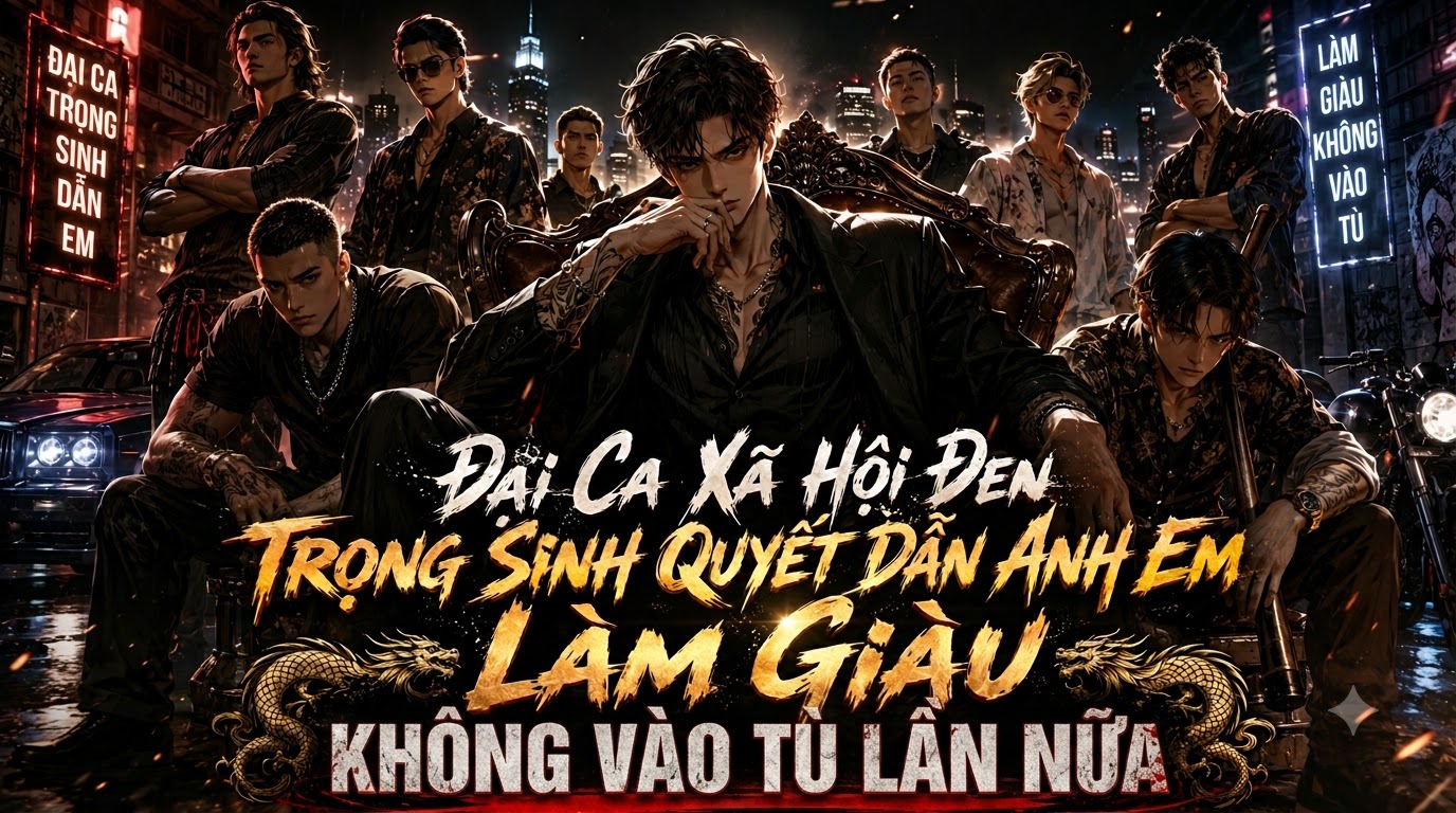Đại Ca Xã Hội Đen Trọng Sinh Quyết Dẫn Em Làm Giàu Không Vào Tù Lần Nữa