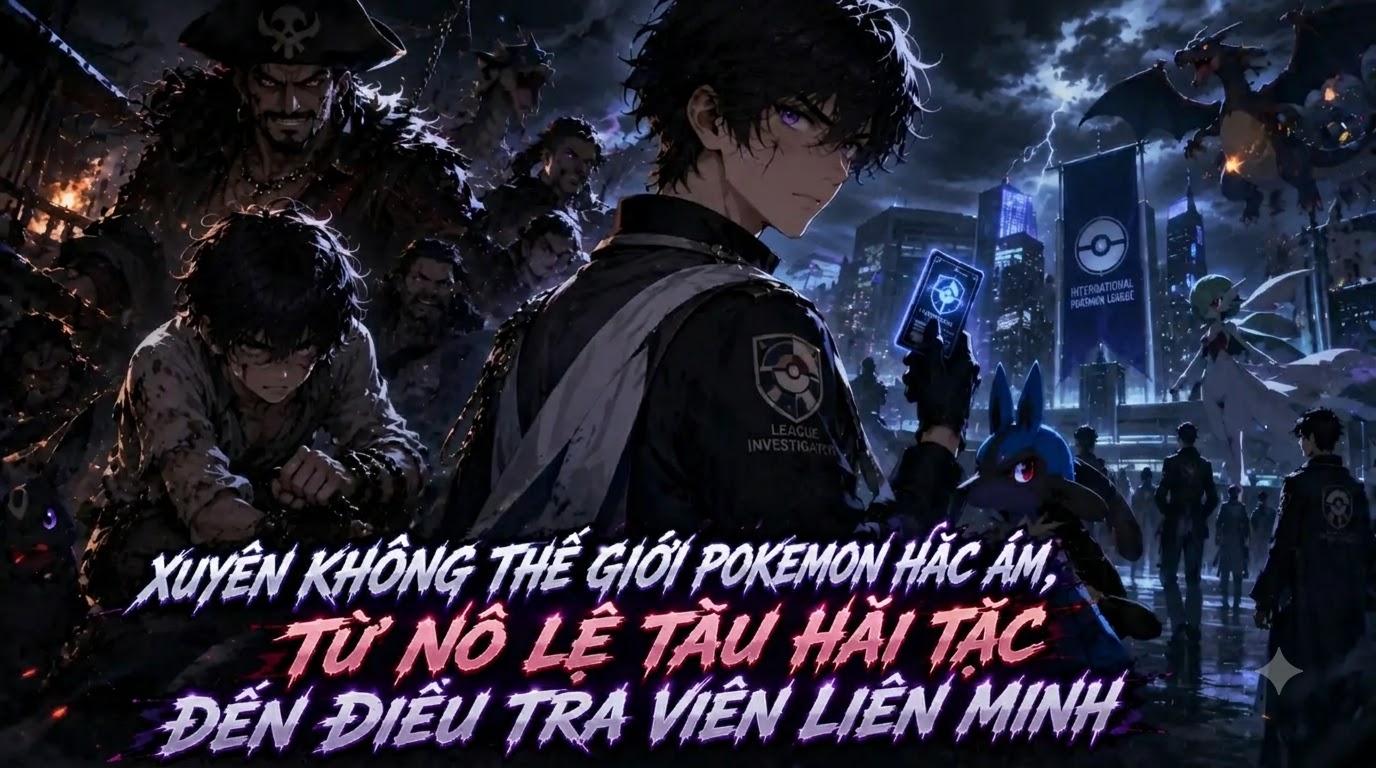 Xuyên Không Thế Giới Pokemon Hắc Ám Từ Nô Lệ Tàu Hải Tặc Đến Điều Tra Viên Liên Minh thumbnail