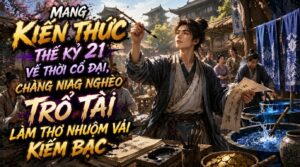 Mang Kiến Thức Thế Kỷ 21 Về Thời Cổ Đại Chàng Nghèo Trổ Tài Làm Thơ Nhuộm Vải Kiếm Bạc cover