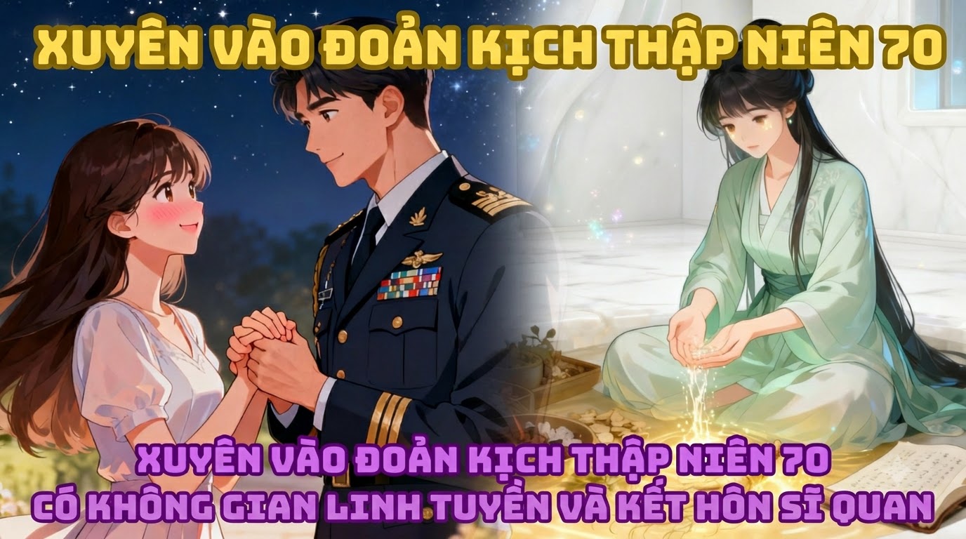 Xuyên Vào Đoản Kịch Thập Niên 70: Có Không Gian Linh Tuyền Và Kết Hôn Sĩ Quan