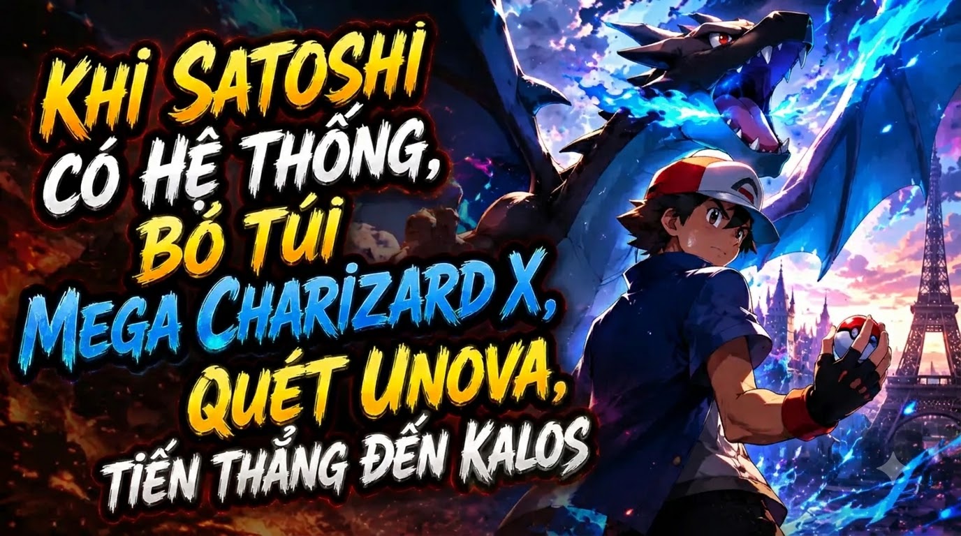 Khi Satoshi Có Hệ Thống, Bỏ Túi Mega Charizard X, Quét Unova, Tiến Thẳng Đến Kalos thumbnail