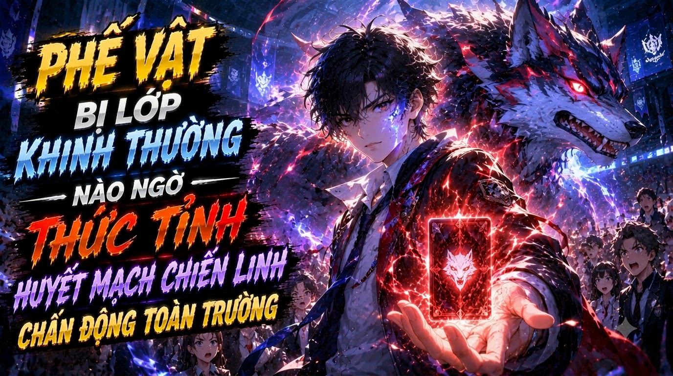 Phế Vật Bị Lớp Khinh Thường Nào Ngờ Thức Tỉnh Huyết Mạch Chiến Linh Chấn Động Toàn Trường