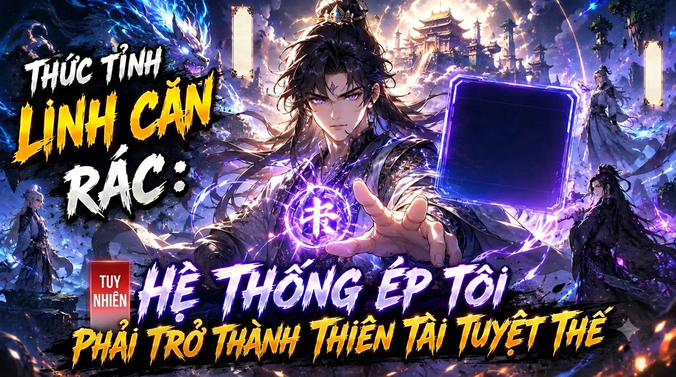 Thức Tỉnh Linh Căn Rác: Hệ Thống Ép Tôi Phải Thành Thiên Tài Tuyệt Thế thumbnail