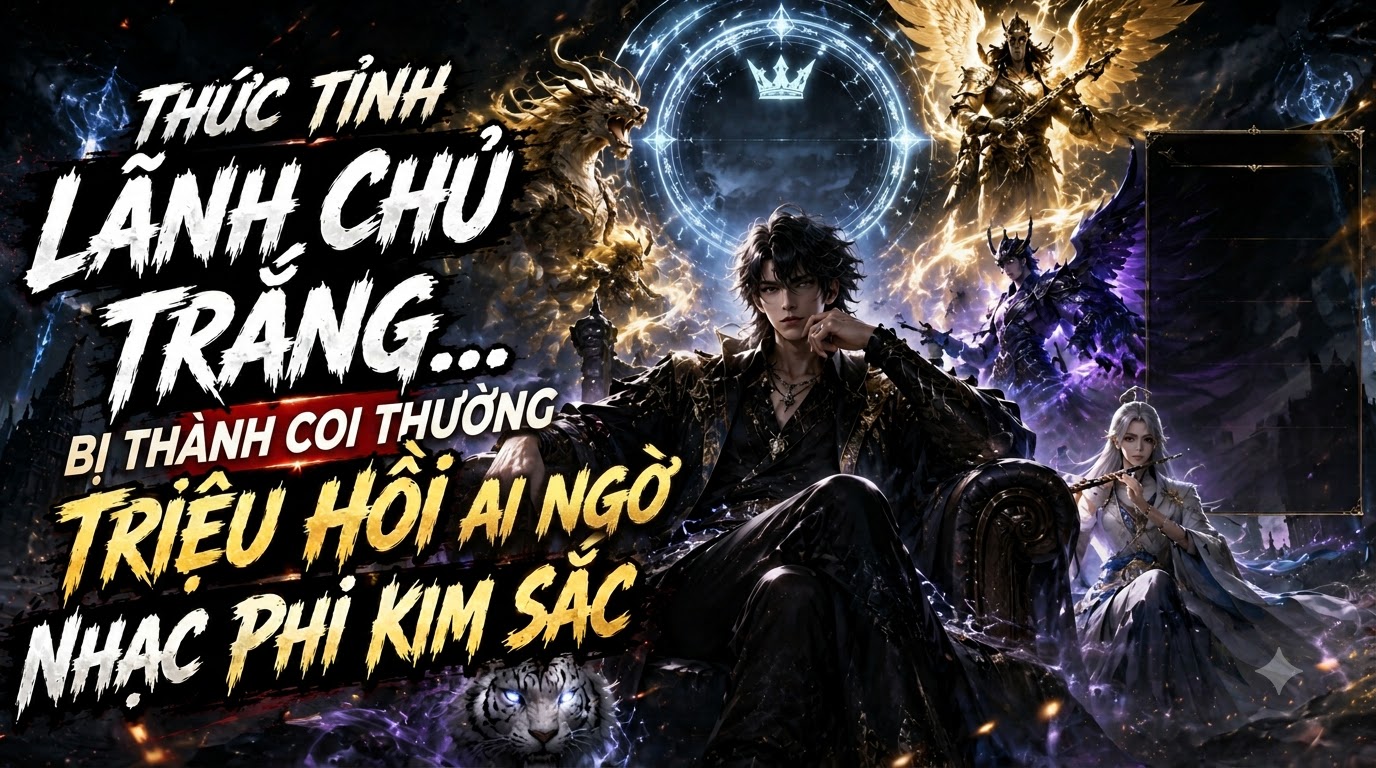 Thức Tỉnh Lãnh Chủ Trắng Bị Thành Coi Thường Ai Ngờ Triệu Hồi Được Nhạc Phi Kim Sắc