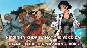 Nữ sinh viên y khoa xuyên từ mạt thế về cổ đại không gian thành mụ mập đen đúa nặng 100kg cover