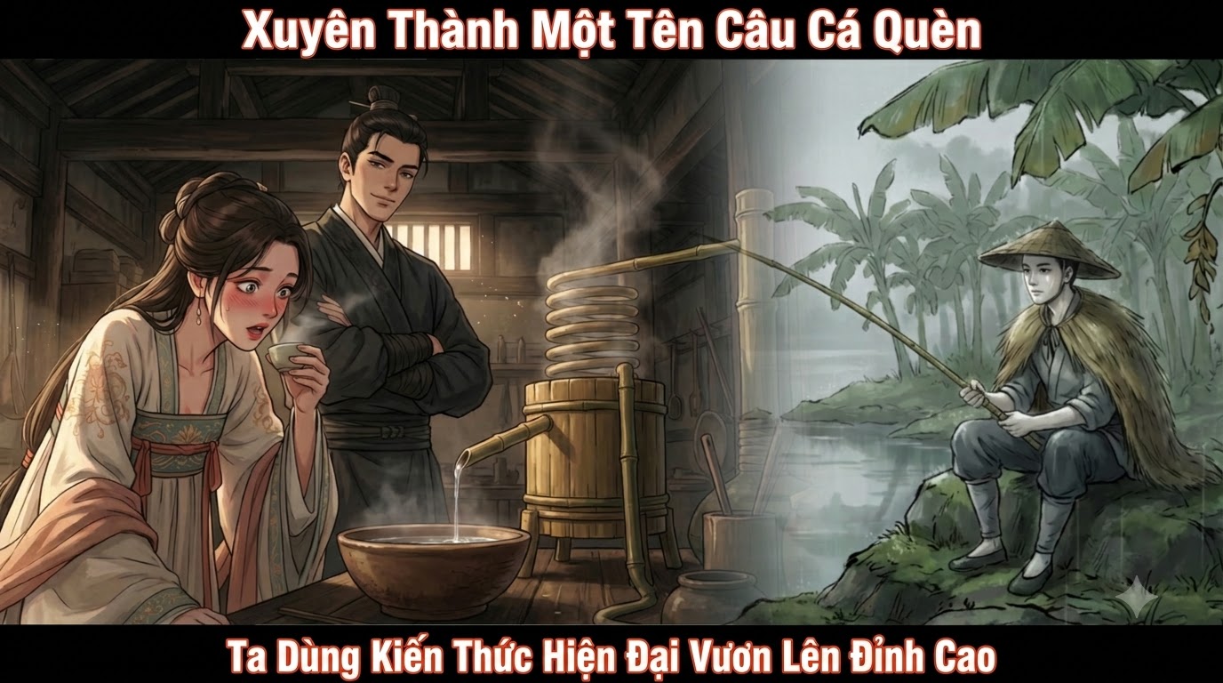 Xuyên thành tên câu cá quèn xài kiến thức hiện đại vươn lên đỉnh cao thumbnail