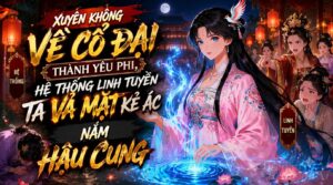 XUYÊN KHÔNG VỀ CỔ ĐẠI THÀNH YÊU PHI, HỆ THỐNG LINH TUYỀN TA VẢ MẶT KẺ ÁC NẮM HẬU CUNG cover