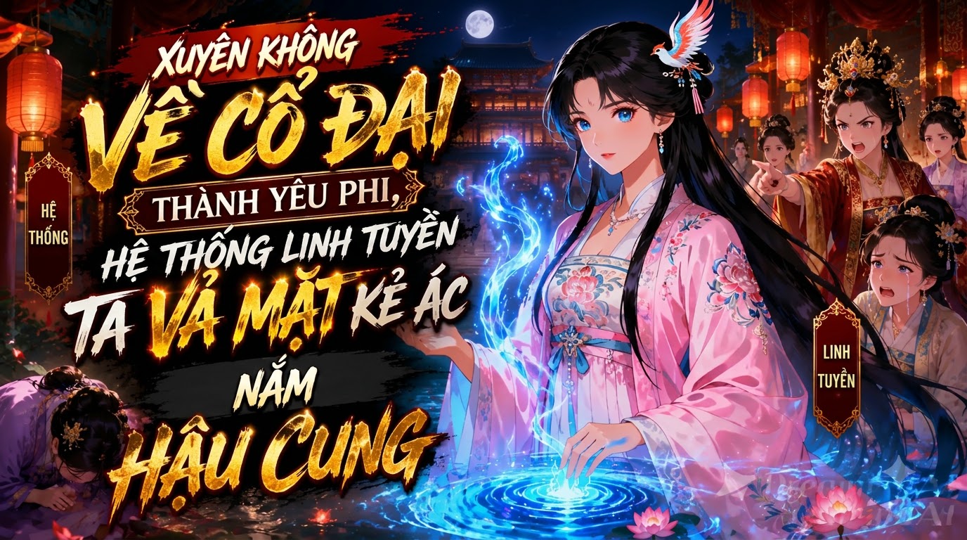 XUYÊN KHÔNG VỀ CỔ ĐẠI THÀNH YÊU PHI, HỆ THỐNG LINH TUYỀN TA VẢ MẶT KẺ ÁC NẮM HẬU CUNG