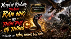 Xuyên Không Thành Rắn Nhỏ Mở Hệ Thống Thôn Phệ Sinh Tồn Giữa Hồng Hoang Tàn Khốc cover