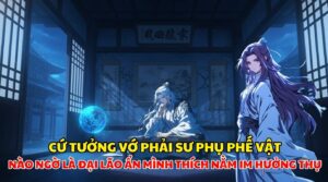 CỨ TƯỞNG VỚ PHẢI SƯ PHỤ PHẾ VẬT NÀO NGỜ LÀ ĐẠI LÃO ẨN MÌNH THÍCH NẰM IM HƯỞNG THỤ cover