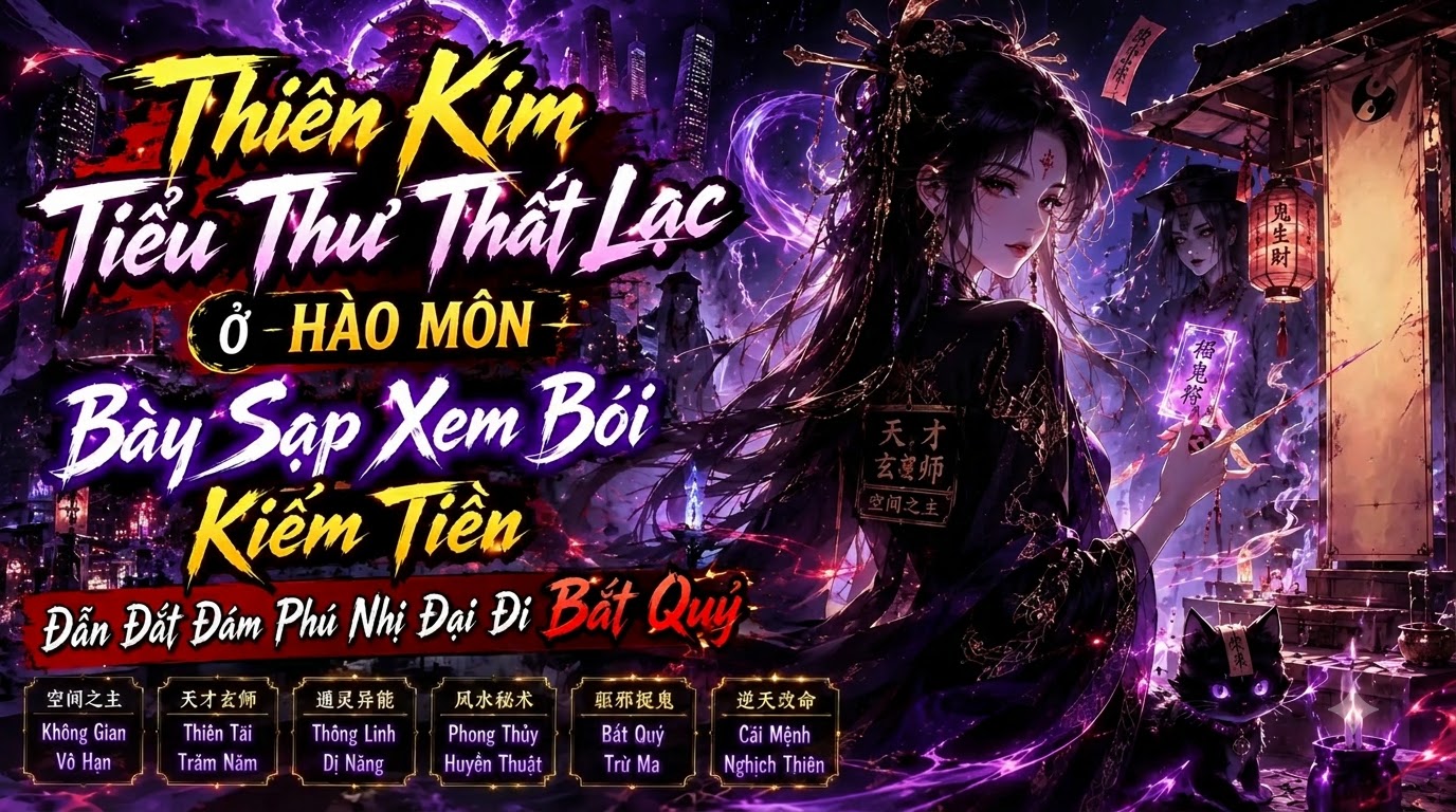 Thiên Kim Tiểu Thư Thất Lạc Ở Hào Môn Bày Sạp Xem Bói Kiếm Tiền Dẫn Đám Phú Nhị Đại Bắt Quỷ thumbnail