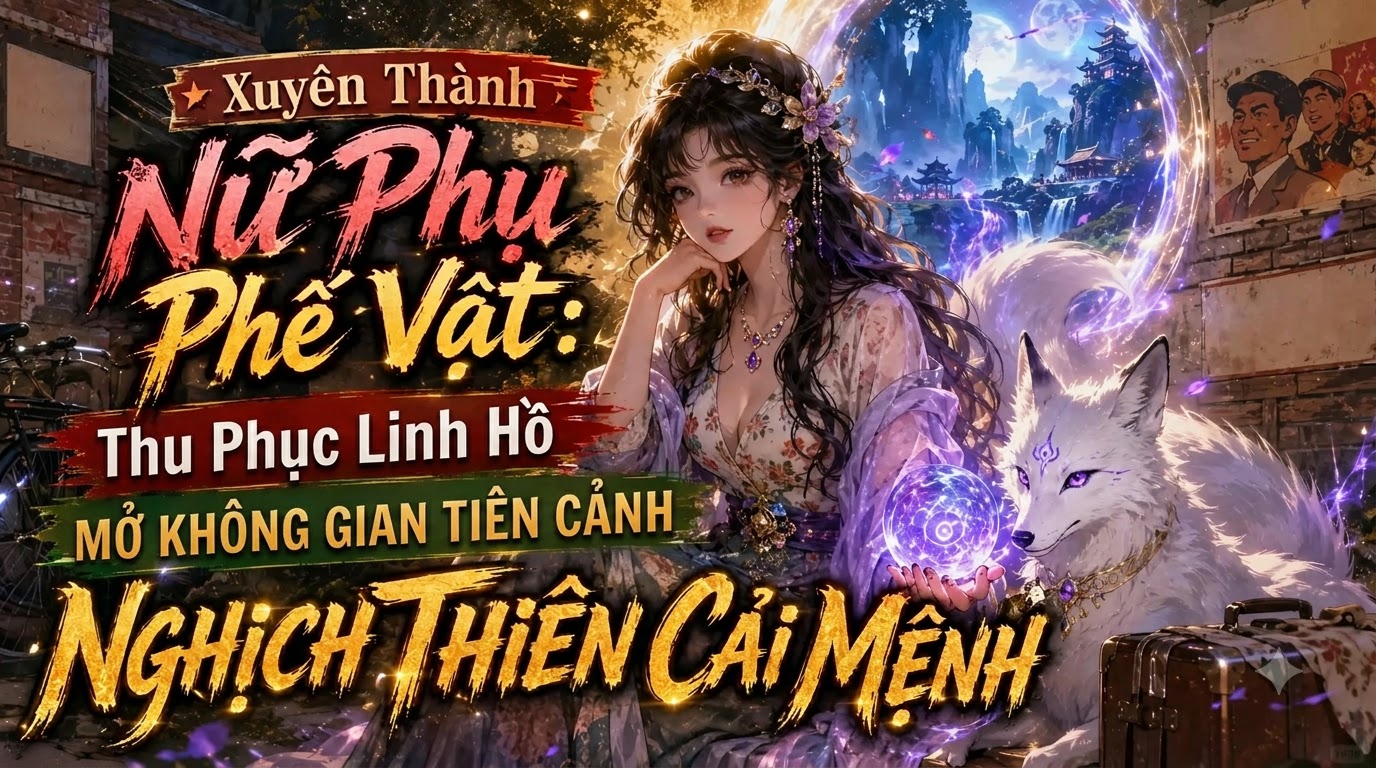 Xuyên Thành Nữ Phụ Phế Vật Thu Phục Linh Hồ Mở Không Gian Tiên Cảnh Nghịch Thiên Cải Mệnh thumbnail