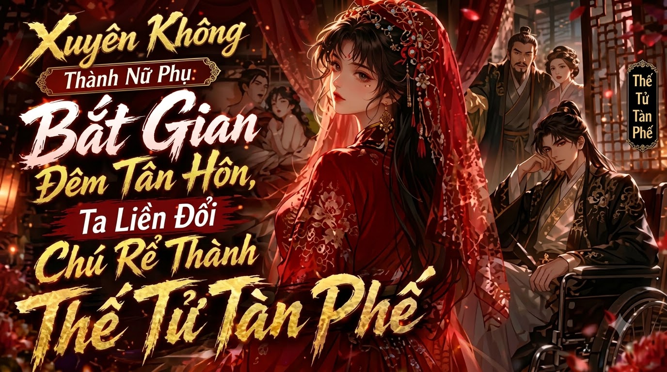 Xuyên Không Thành Nữ Phụ Bắt Gian Đêm Tân Hôn Liền Đổi Chú Rể Thành Thế Tử Tàn Phế