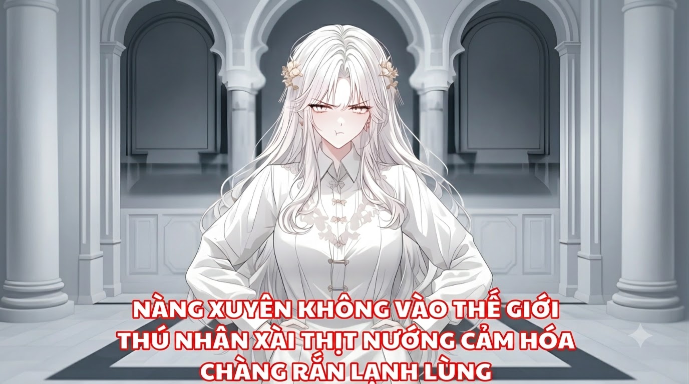 Nàng Xuyên Không Vào Thế Giới Thú Nhân Xài Thịt Nướng Cảm Hóa Chàng Rắn Lạnh Lùng