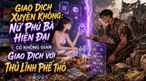 Giao Dịch Xuyên Không Nữ Phú Bà Hiện Đại Có Không Gian Giao Dịch Với Thủ Lĩnh Phế Thổ cover