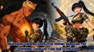 NỮ PHÓNG VIÊN NGẦM XUYÊN KHÔNG ĐẾN TẬN THẾ CÓ KHÔNG GIAN VÔ TẬN QUÉT THẾ GIỚI cover