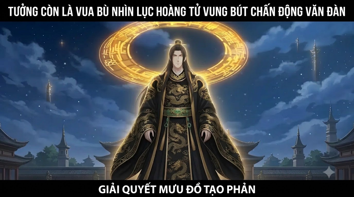 Tưởng Còn Là Vua Bù Nhìn Lục Hoàng Tử Vung Bút Chấn Động Văn Đàn, Giải Quyết Mưu Đồ Tạo Phản