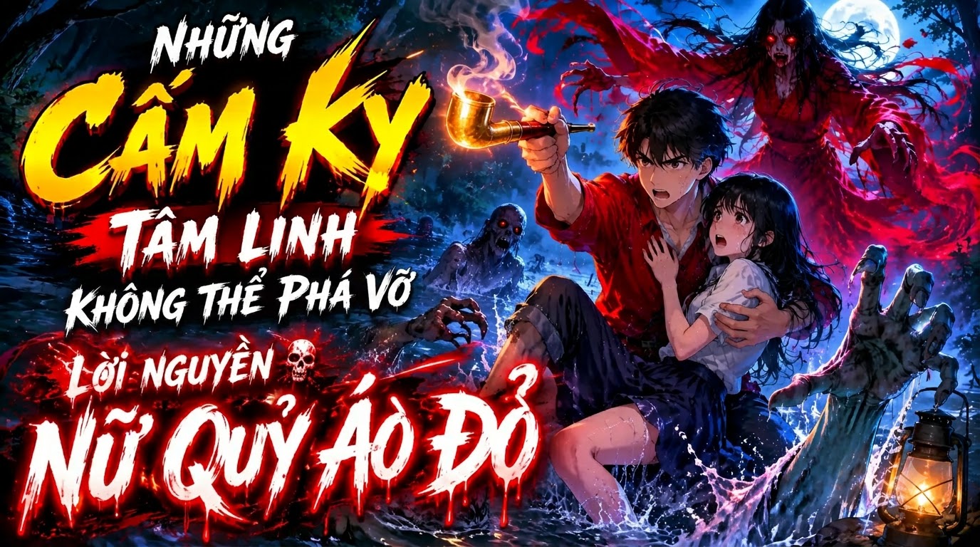 Những Cấm Kỵ Tâm Linh Không Thể Phá Vỡ Lời Nguyền Nữ Quỷ Áo Đỏ thumbnail