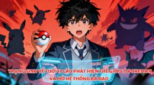 TRỌNG SINH VỀ TUỔI 17 CẬU PHÁT HIỆN THẾ GIỚI CÓ POKEMON VÀ MỞ HỆ THỐNG BÁ ĐẠO cover