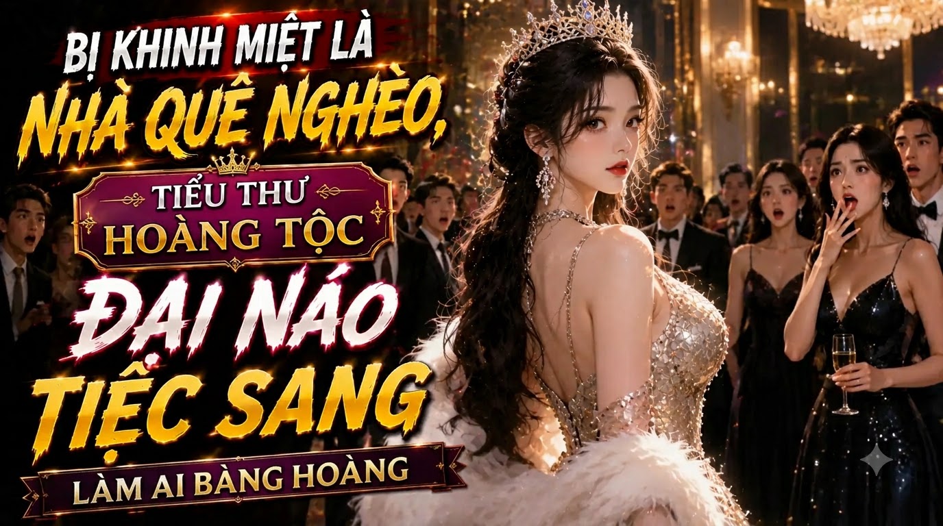 BỊ KHINH MIỆT LÀ NHÀ QUÊ NGHÈO, TIỂU THƯ HOÀNG TỘC ĐẠI NÁO TIỆC SANG LÀM AI BÀNG HOÀNG