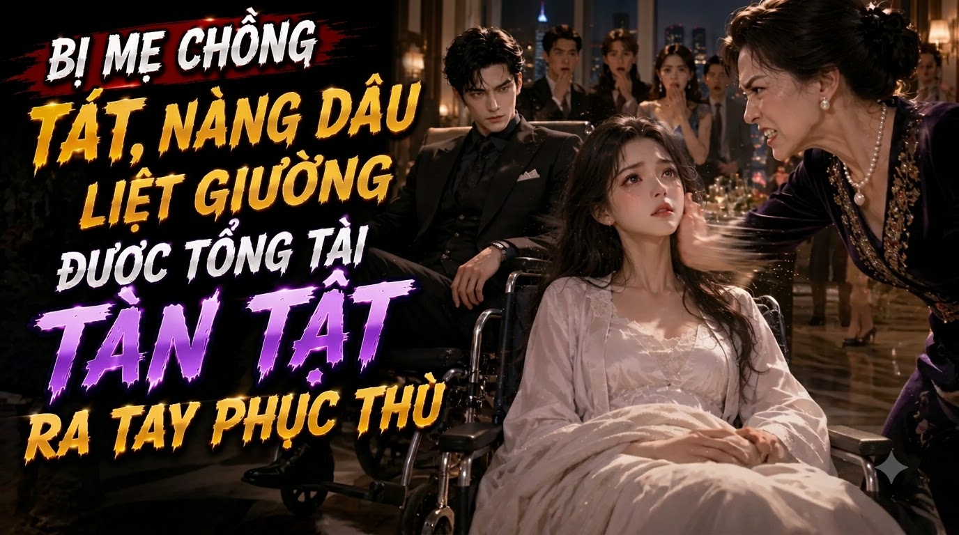 BỊ MẸ CHỒNG TÁT, NÀNG DÂU LIỆT GIƯỜNG ĐƯỢC TỔNG TÀI TÀN TẬT RA TAY PHỤC THÙ CỰC GẮT
