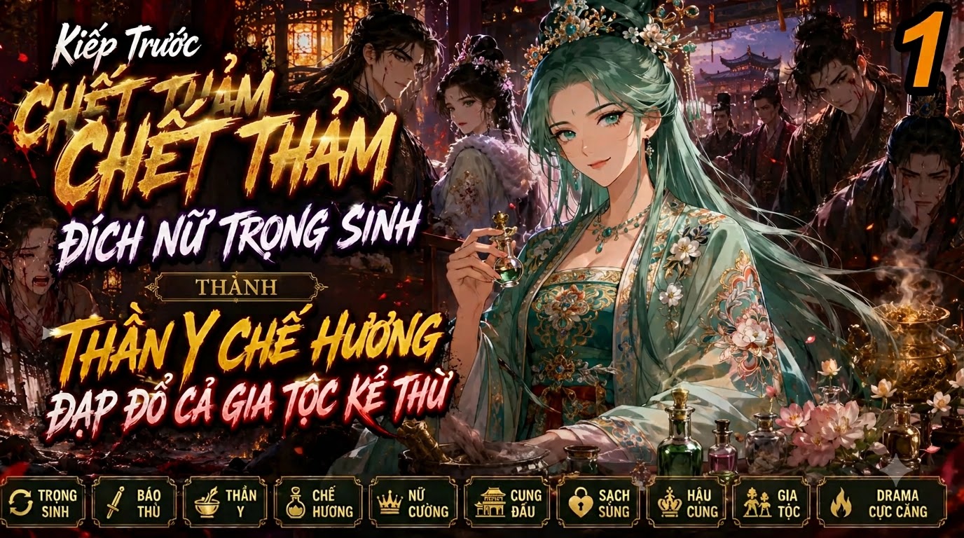 KIẾP TRƯỚC CHẾT THẢM ĐÍCH NỮ TRỌNG SINH THÀNH THẦN Y CHẾ HƯƠNG ĐẠP ĐỔ GIA TỘC KẺ THÙ