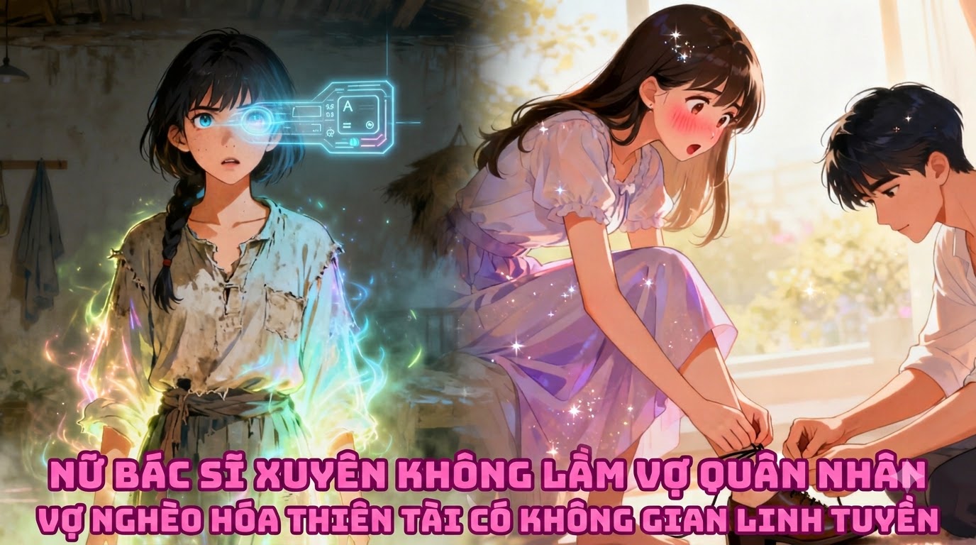 Nữ Bác Sĩ Xuyên Không Làm Vợ Quân Nhân Vợ Nghèo Hóa Thiên Tài Có Không Gian Linh Tuyền