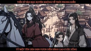 TIẾN SĨ VĂN HỌC XUYÊN KHÔNG VỀ THỜI PHONG KIẾN TỪ MỘT TÊN DÂN ĐEN VƯƠN ĐẾN ĐỈNH CAO CUỘC SỐNG cover