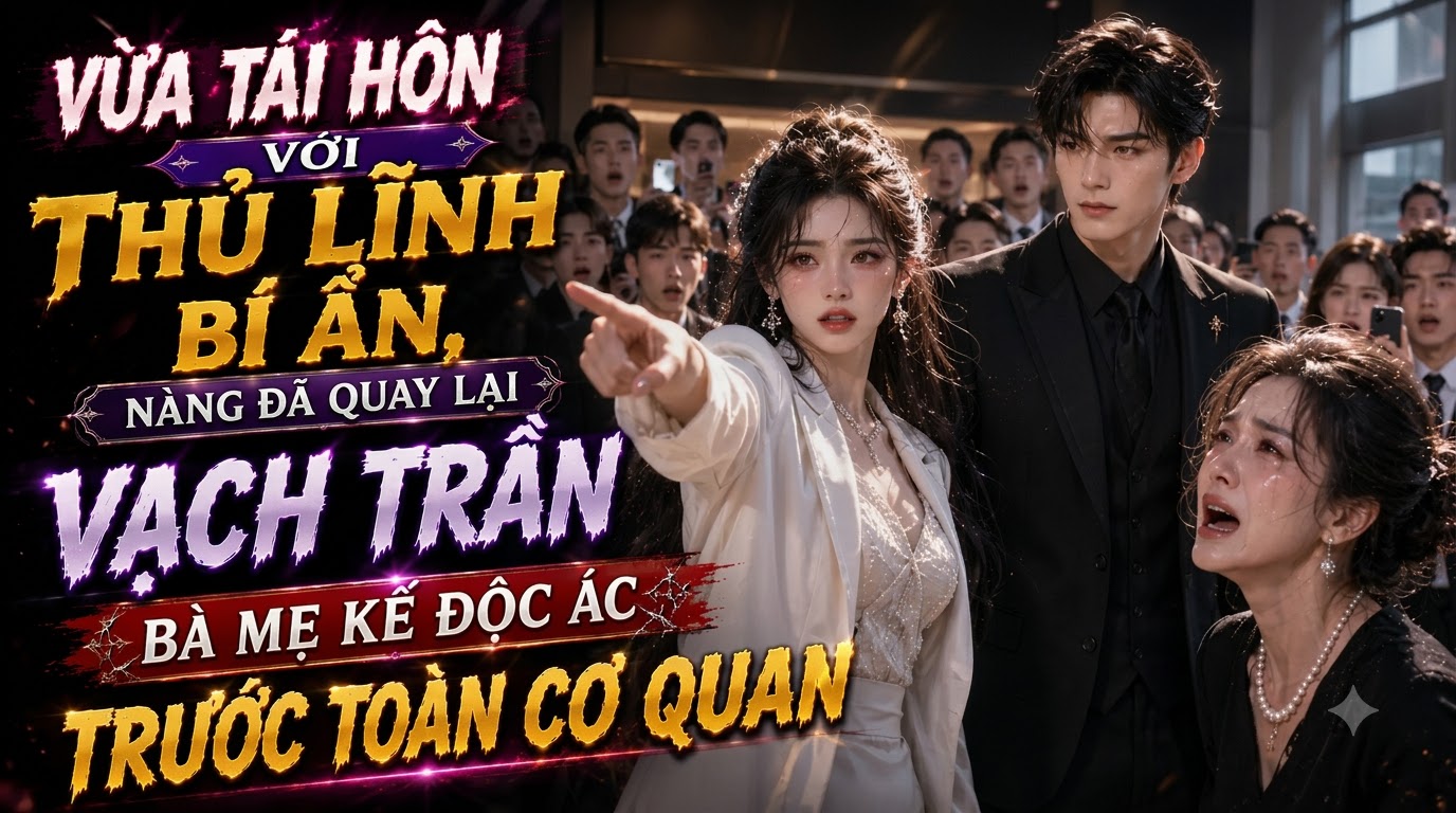 VỪA TÁI HÔN VỚI THỦ LĨNH BÍ ẨN, NÀNG ĐÃ QUAY LẠI VẠCH TRẦN BÀ MẸ KẾ ÁC TRƯỚC TOÀN CƠ QUAN