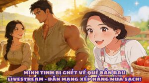 MINH TINH BỊ GHÉT VỀ QUÊ BÁN RAU LIVESTREAM – DÂN MẠNG XẾP HÀNG MUA SẠCH cover