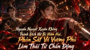 NGUYÊN NGUYỆT XUYÊN KHÔNG THÀNH ĐÍCH NỮ BỊ HÃM HẠI, PHẢN SÁT VƯƠNG PHỦ LÀM THÁI TỬ CHẤN ĐỘNG cover