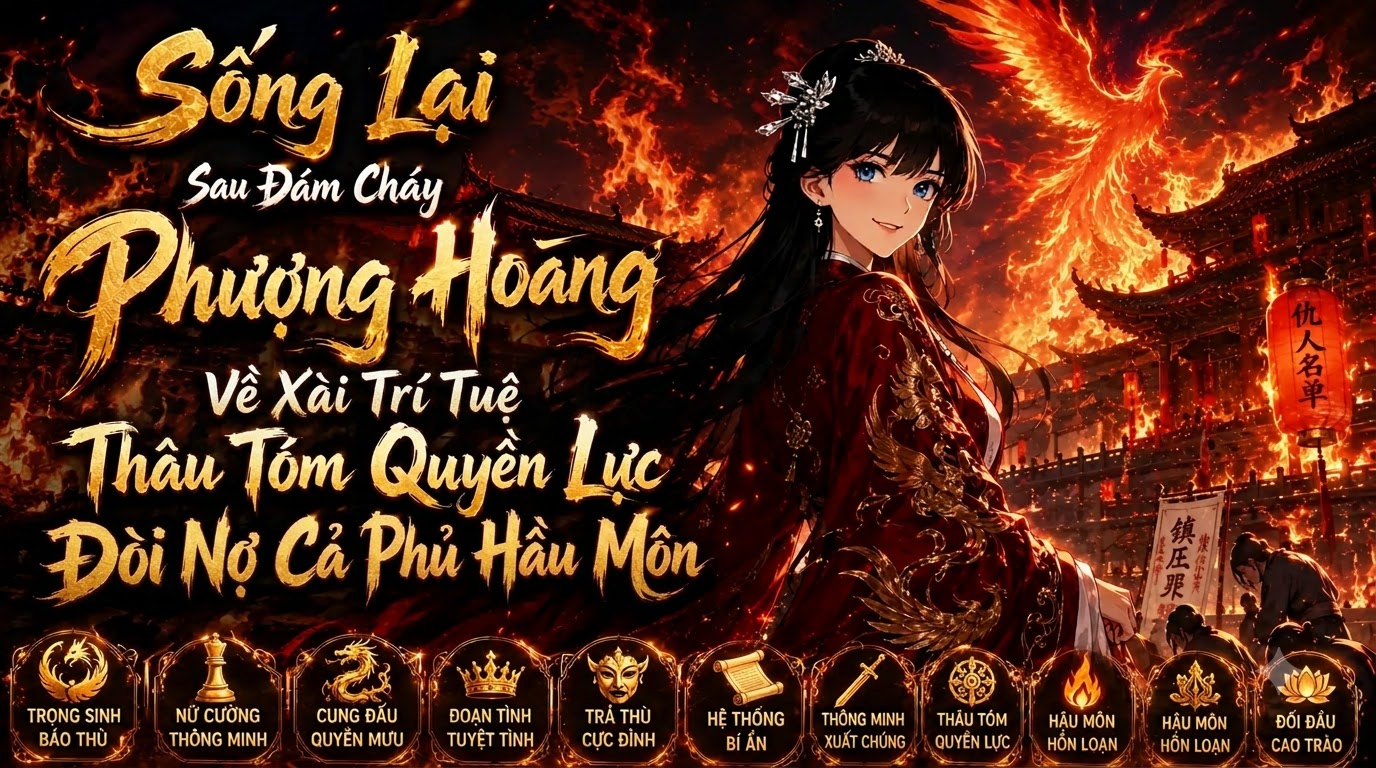 SỐNG LẠI SAU ĐÁM CHÁY PHƯỢNG HOÀNG VỀ XÀI TRÍ TUỆ THÂU TÓM QUYỀN LỰC ĐỜI NỢ PHỦ HẦU MÔN