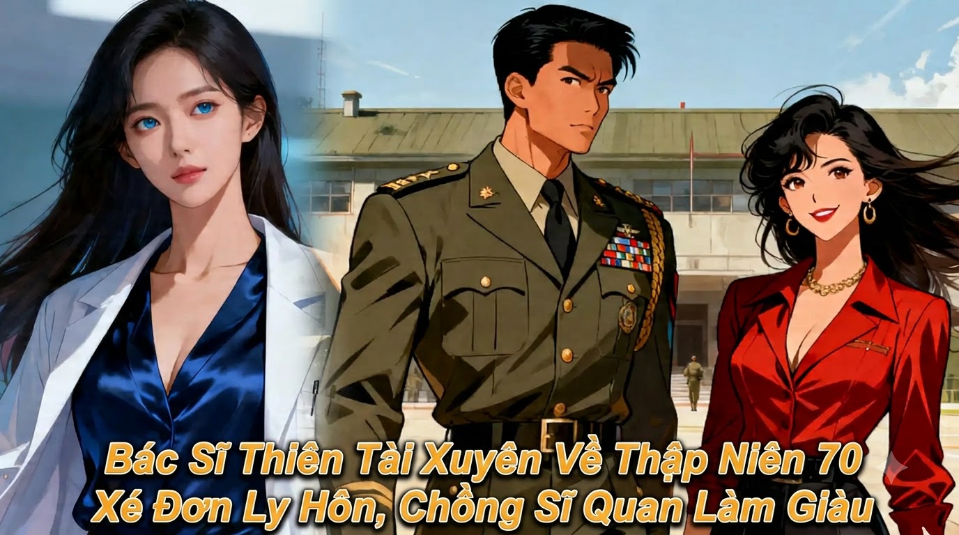 Bác Sĩ Thiên Tài Xuyên Về Thập Niên 70 Xé Đơn Ly Hôn, Chồng Sĩ Quan Làm Giàu