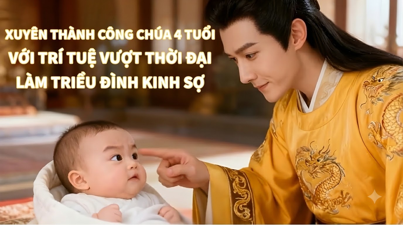 XUYÊN THÀNH CÔNG CHÚA 4 TUỔI VỚI TRÍ TUỆ VƯỢT THỜI ĐẠI LÀM TRIỀU ĐÌNH KINH SỢ