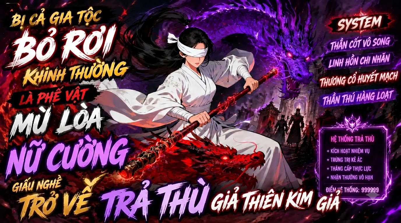 BỊ GIA TỘC BỎ RƠI KHINH THƯỜNG LÀ PHẾ VẬT NỮ CƯỜNG GIẤU NGHỀ VỀ TRẢ THÙ GIẢ THIÊN KIM GIẢ