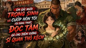 Bị Em Gái Nuôi Trọng Sinh Cướp Hôn Ta Mang Thuật Đọc Tâm Cưới Diêm Vương Sĩ Quan Thô cover