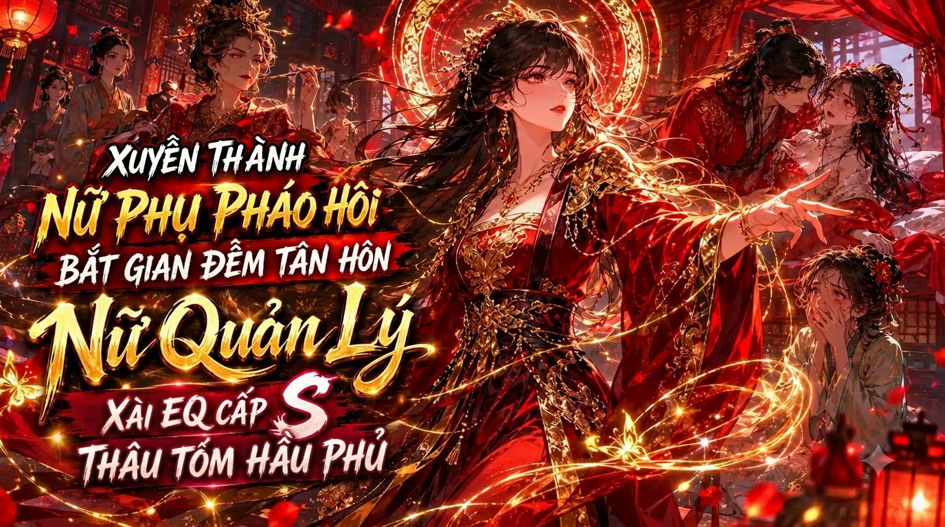 Xuyên Thành Nữ Phụ Pháo Hôi Bắt Gian Đêm Tân Hôn Nữ Quản Lý Xài EQ Cấp S Thâu Tóm Hầu Phủ thumbnail