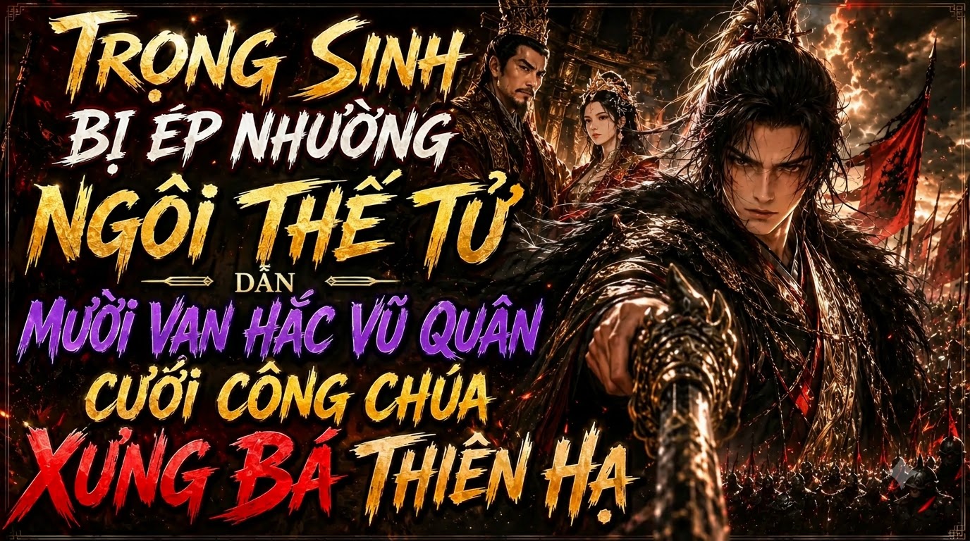 Trọng Sinh Bị Ép Nhường Ngôi Thế Tử Dẫn Mười Vạn Hắc Vũ Quân Cưới Công Chúa Xưng Bá Thiên Hạ