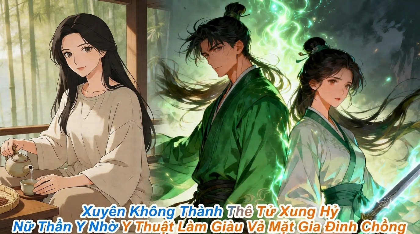 Xuyên Không Thành Thê Tử Xung Hỷ Nữ Thần Y Nhờ Y Thuật Làm Giàu Vả Mặt Gia Đình Chồng